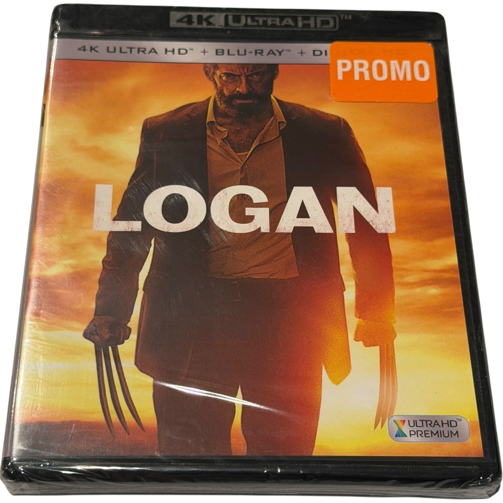 Logan 4K Ultra HD Blu-ray Digital Marvel X-Men Movie New Sealed Promo